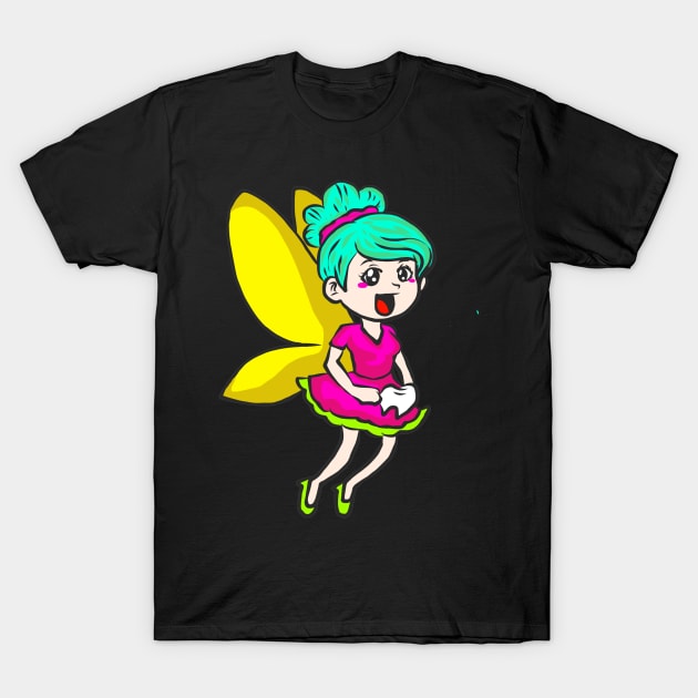 Mardi Gras Tooth Fairy Costume Original Gift T-Shirt by KK-Royal